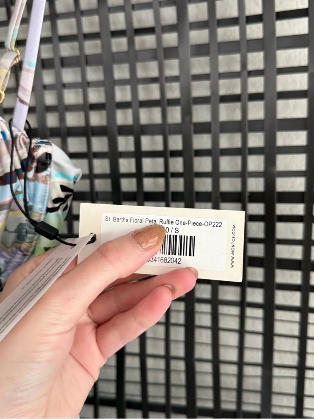 Montce St. Barths floral petal ruffle one piece swim - Picture 3 of 8